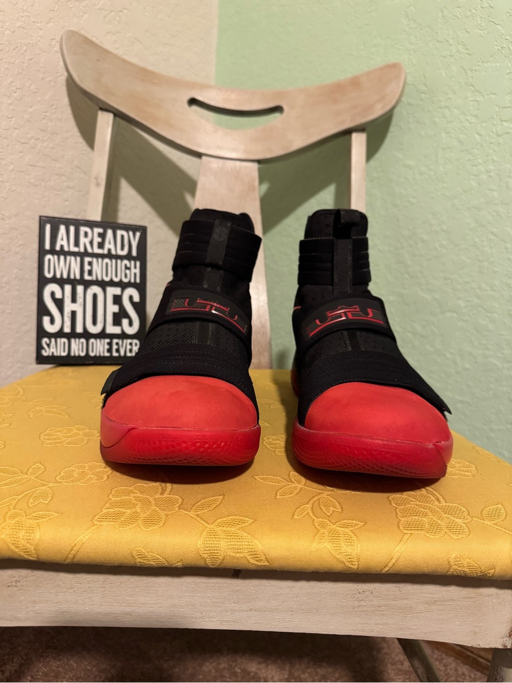 Nike LeBron Zoom Soldier “Uncleated” High Top Sneakers